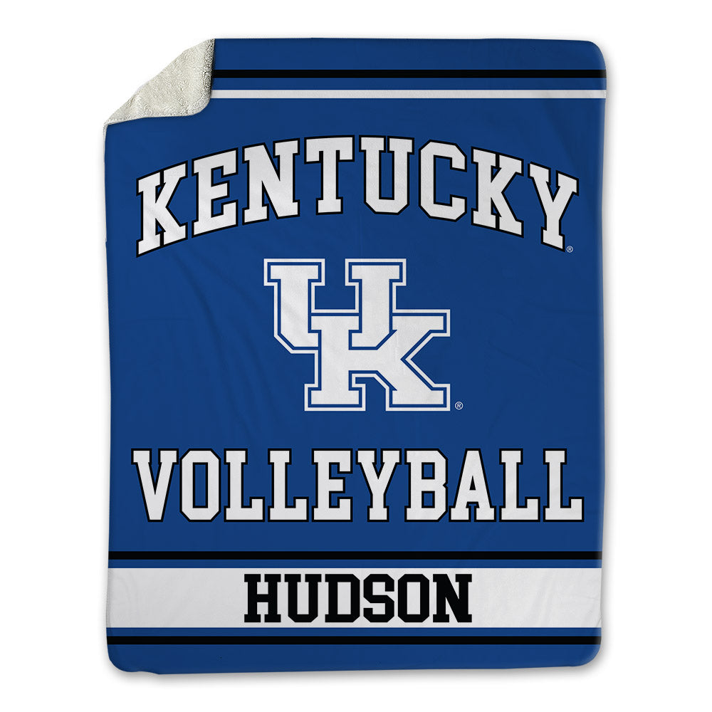 Kentucky - NCAA Women's Volleyball : Eva Hudson - Blanket-0