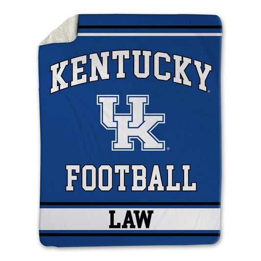 Kentucky - NCAA Football : Kendrick Law - Blanket-0