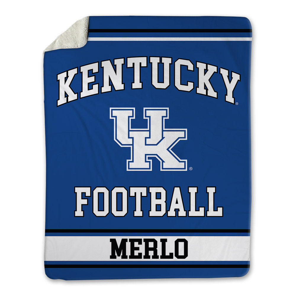 Kentucky - NCAA Football : Tino Merlo - Blanket-0