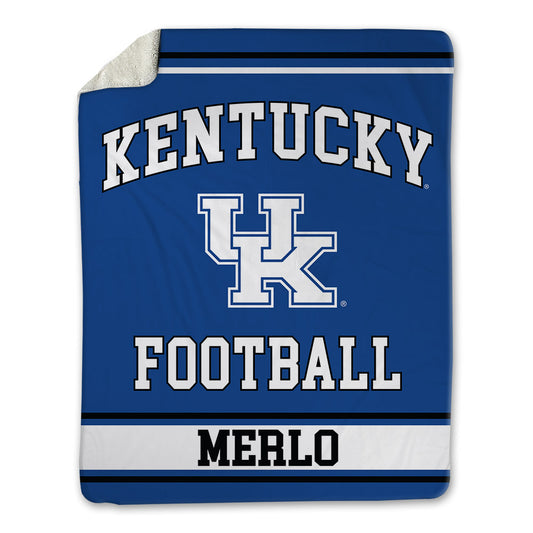 Kentucky - NCAA Football : Tino Merlo - Blanket-0