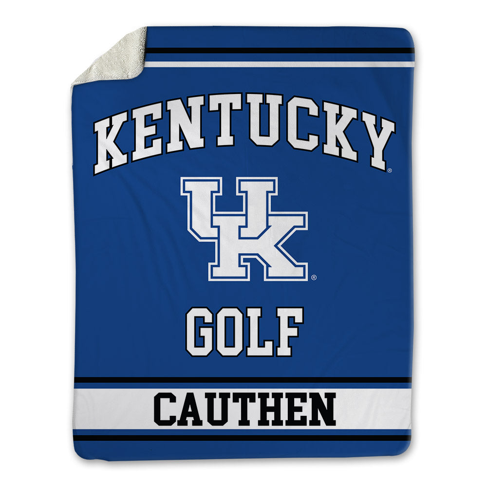 Kentucky - NCAA Men's Golf : Charles Cauthen - Blanket-0