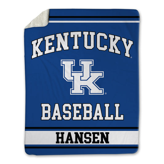 Kentucky - NCAA Baseball : Carson Hansen - Blanket-0