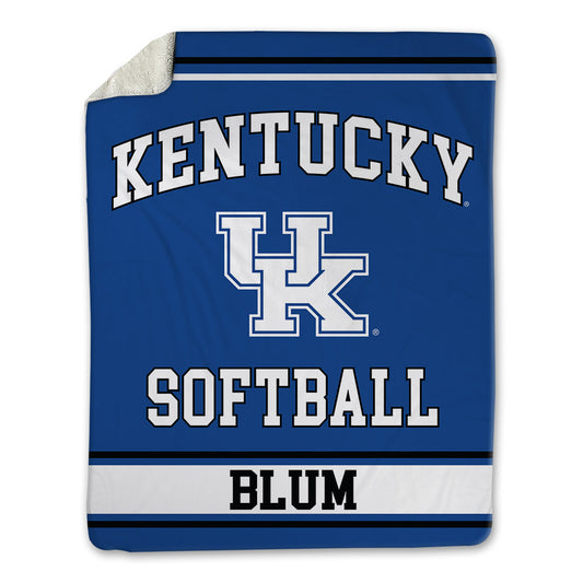 Kentucky - NCAA Softball : Allison Blum - Blanket-0