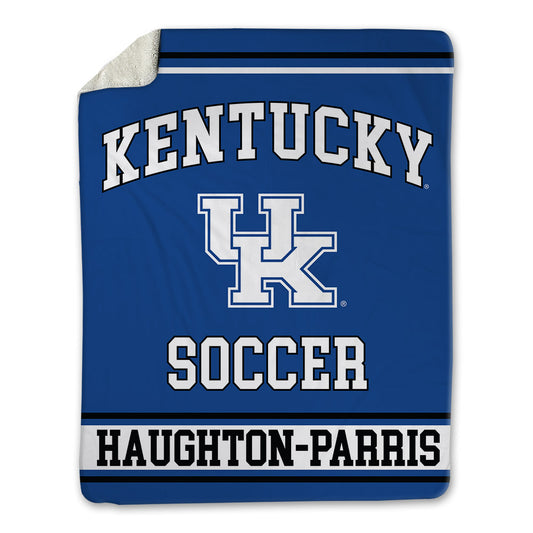 Kentucky - NCAA Men's Soccer : Mekhi Haughton-Parris - Blanket-0