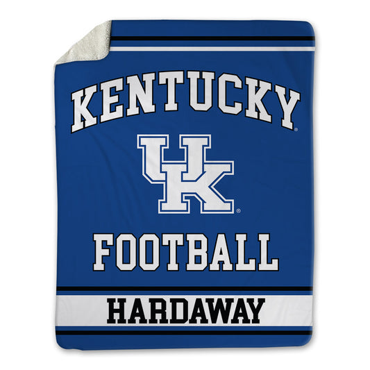 Kentucky - NCAA Football : Jonquis "JQ" Hardaway - Blanket-0