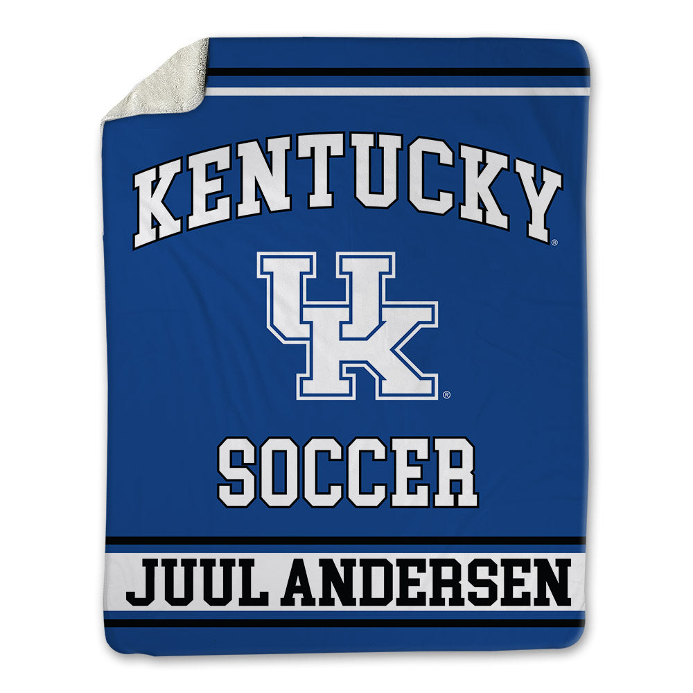 Kentucky - NCAA Men's Soccer : Marcus Juul Andersen - Blanket-0