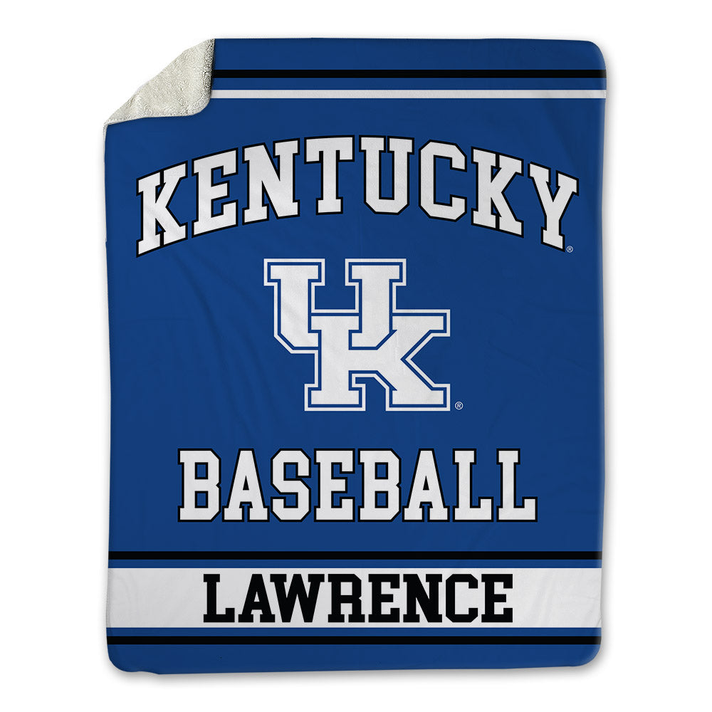 Kentucky - NCAA Baseball : Luke Lawrence - Blanket-0
