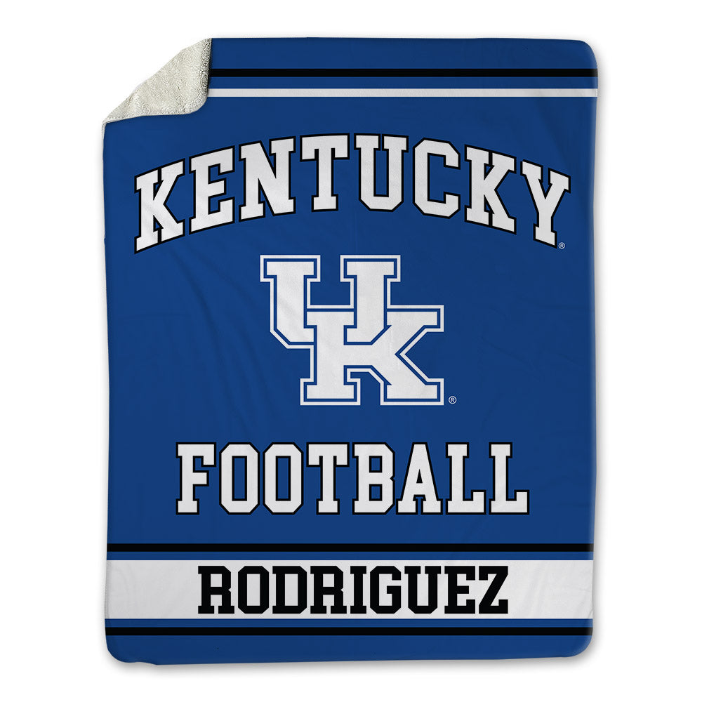 Kentucky - NCAA Football : Willie Rodriguez - Blanket-0