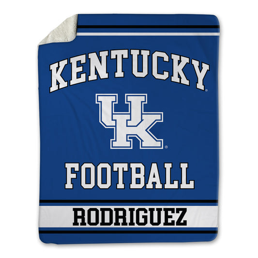 Kentucky - NCAA Football : Willie Rodriguez - Blanket-0