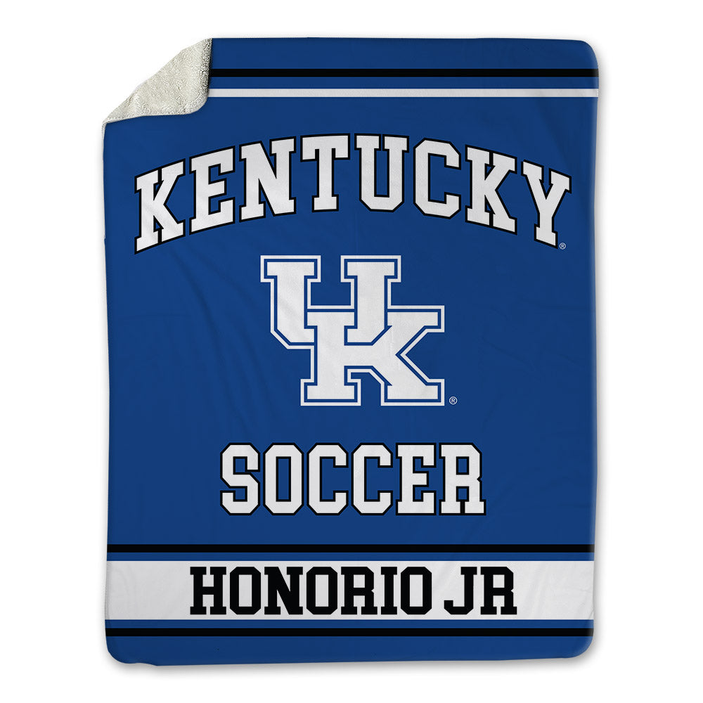 Kentucky - NCAA Men's Soccer : Tiago Honorio Jr - Blanket-0
