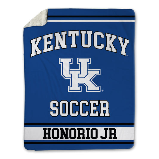 Kentucky - NCAA Men's Soccer : Tiago Honorio Jr - Blanket-0