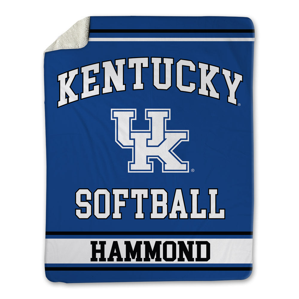 Kentucky - NCAA Softball : Abby Hammond - Blanket-0