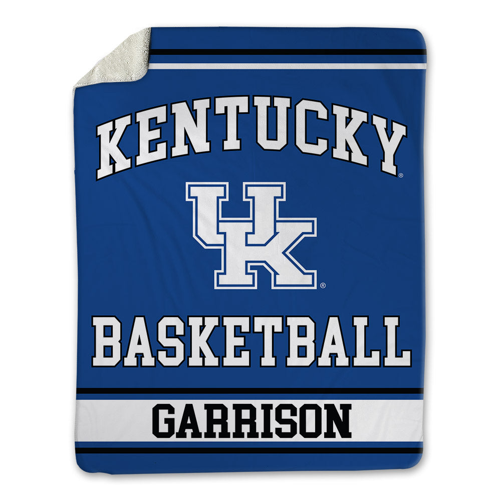 Kentucky - NCAA Men's Basketball : Brandon Garrison - Blanket-0