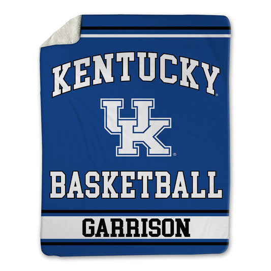 Kentucky - NCAA Men's Basketball : Brandon Garrison - Blanket-0