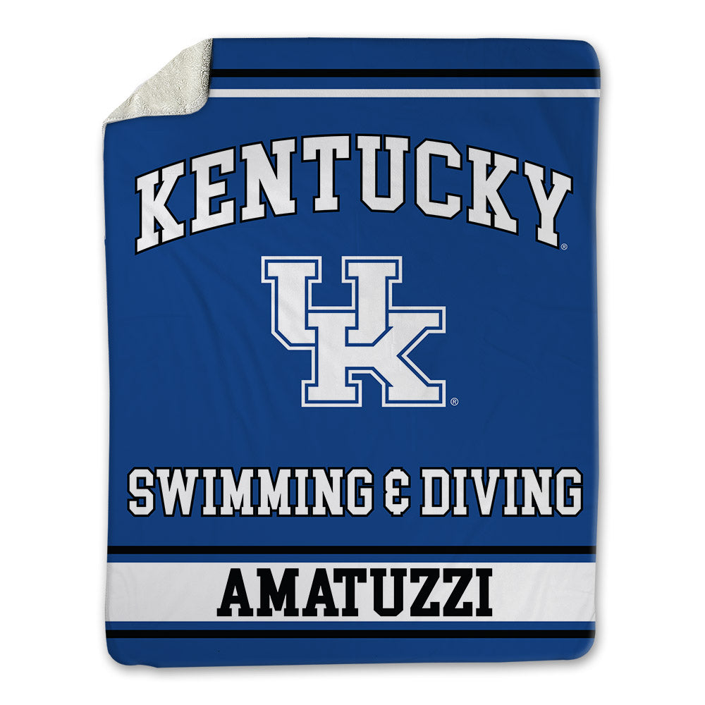 Kentucky - NCAA Men's Swimming & Diving : Murilo Amatuzzi - Blanket-0
