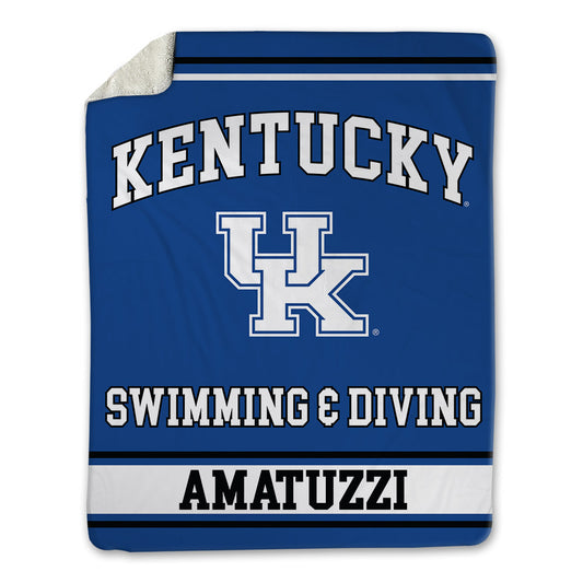 Kentucky - NCAA Men's Swimming & Diving : Murilo Amatuzzi - Blanket-0