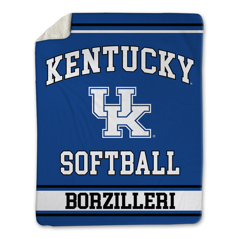 Kentucky - NCAA Softball : Lauryn Borzilleri - Blanket-0