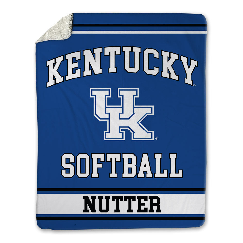 Kentucky - NCAA Softball : Hailey Nutter - Blanket-0