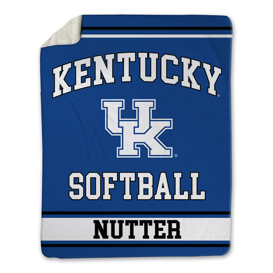 Kentucky - NCAA Softball : Hailey Nutter - Blanket-0