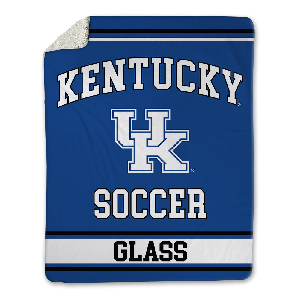 Kentucky - NCAA Women's Soccer : Mallory Glass - Blanket-0