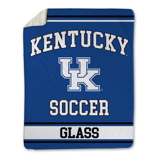 Kentucky - NCAA Women's Soccer : Mallory Glass - Blanket-0