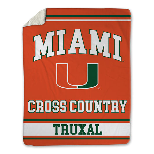 Miami - NCAA Men's Cross Country : Sukai Truxal - Blanket-0