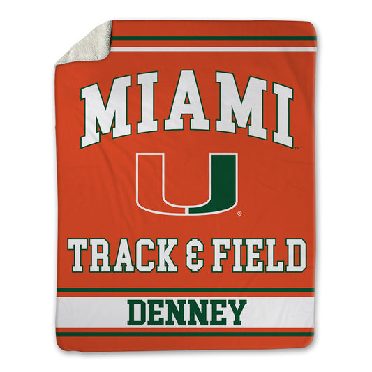 Miami - NCAA Women's Track & Field : Olivia Denney - Blanket-0