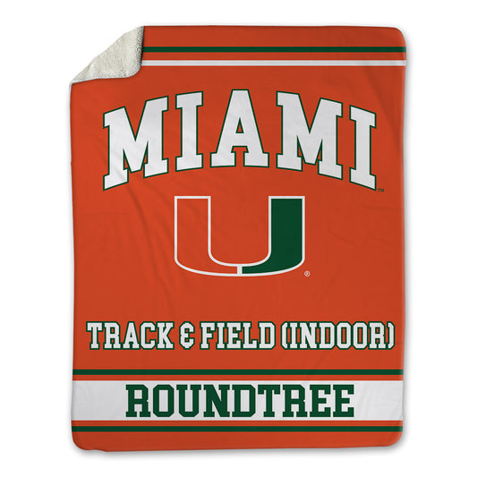 Miami - NCAA Women's Track & Field : Morgan Roundtree - Blanket-0