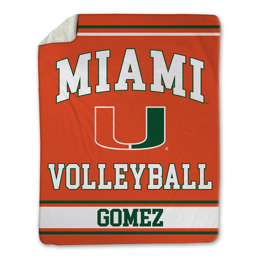 Miami - NCAA Women's Volleyball : Blair Gomez - Blanket-0