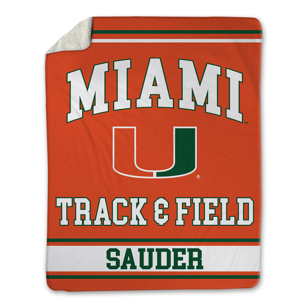 Miami - NCAA Men's Track & Field : The Sauder - Blanket-0