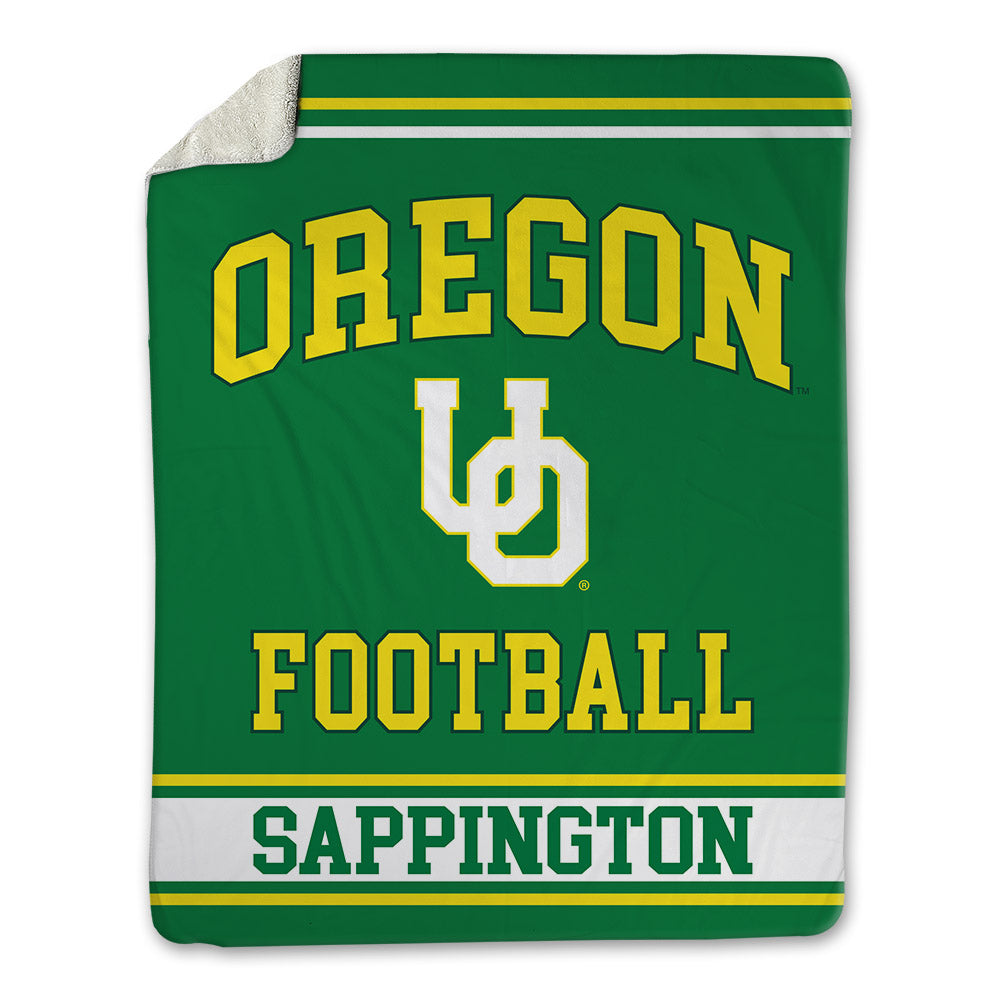 Oregon - NCAA Football : Atticus Sappington - Blanket-0