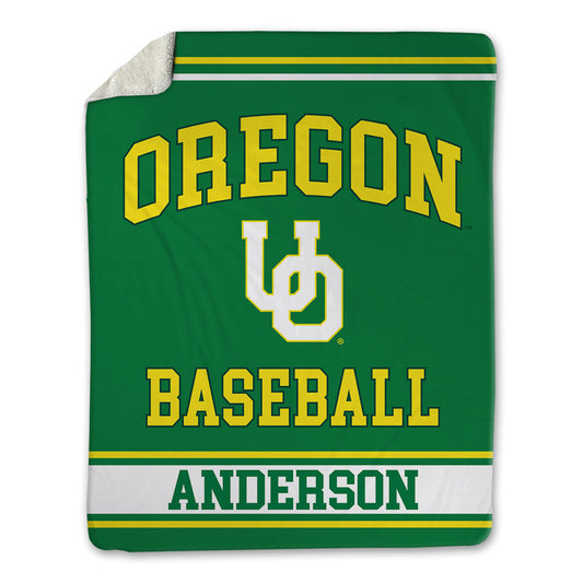 Oregon - NCAA Baseball : Austin Anderson - Blanket-0