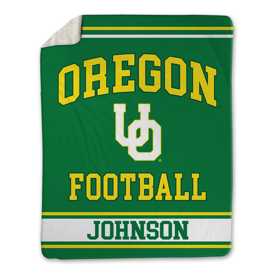 Oregon - NCAA Football : Jamari Johnson - Blanket-0