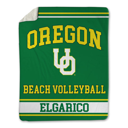 Oregon - NCAA Beach Volleyball : Giana Elgarico - Blanket-0