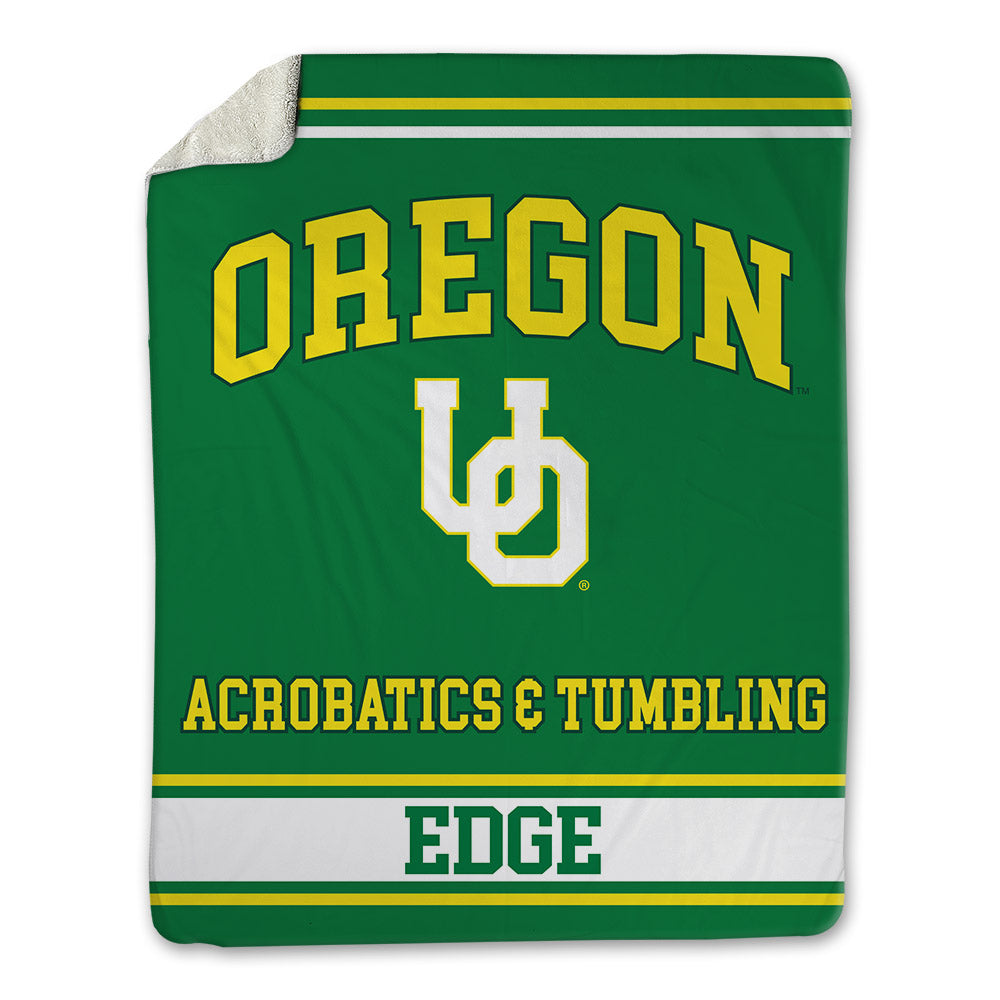 Oregon - NCAA Acrobatics & Tumbling : Aubrey Edge - Blanket-0