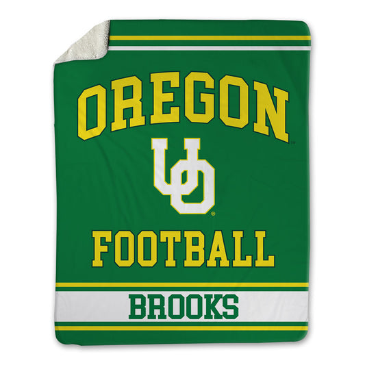 Oregon - NCAA Football : Devin Brooks - Blanket-0