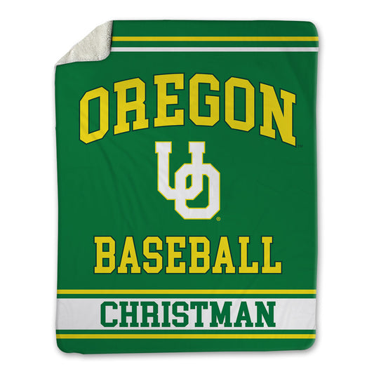 Oregon - NCAA Baseball : Nathan Christman - Blanket-0