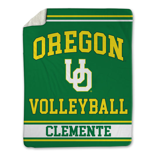 Oregon - NCAA Women's Volleyball : Alanah Clemente - Blanket-0
