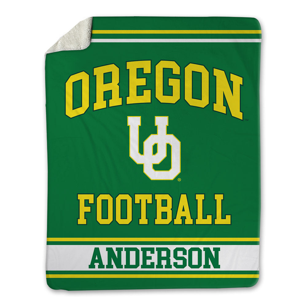 Oregon - NCAA Football : Darrian Anderson - Blanket-0