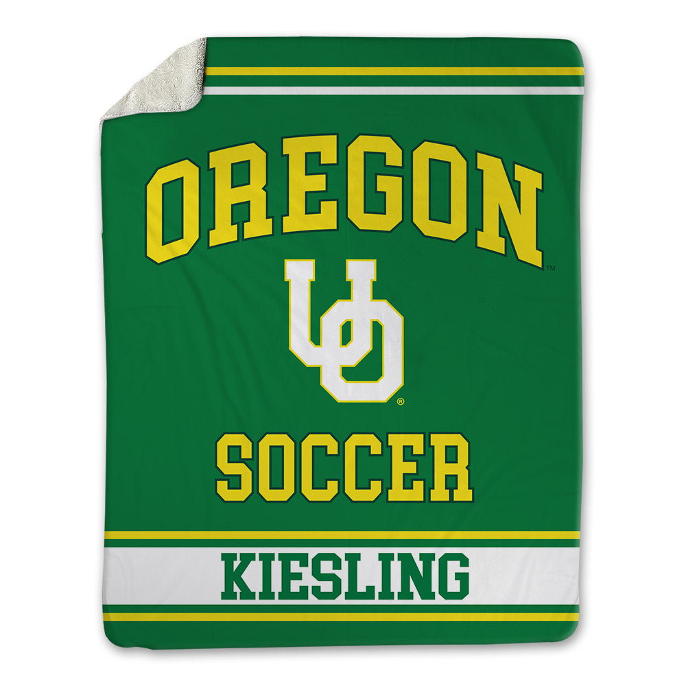 Oregon - NCAA Women's Soccer : Gia Kiesling - Blanket-0