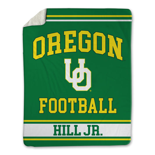 Oregon - NCAA Football : Dierre Hill Jr. - Blanket-0