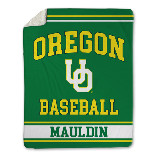 Oregon - NCAA Baseball : Carlos Mauldin - Blanket-0