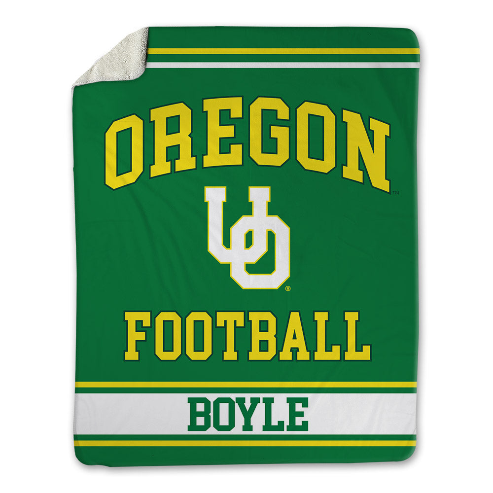 Oregon - NCAA Football : Andrew Boyle - Blanket-0