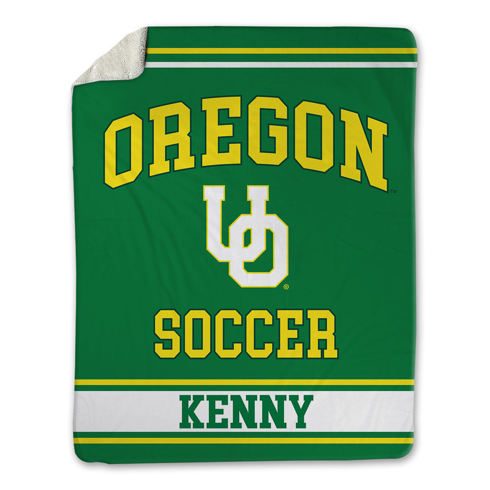 Oregon - NCAA Women's Soccer : Lauren Kenny - Blanket-0