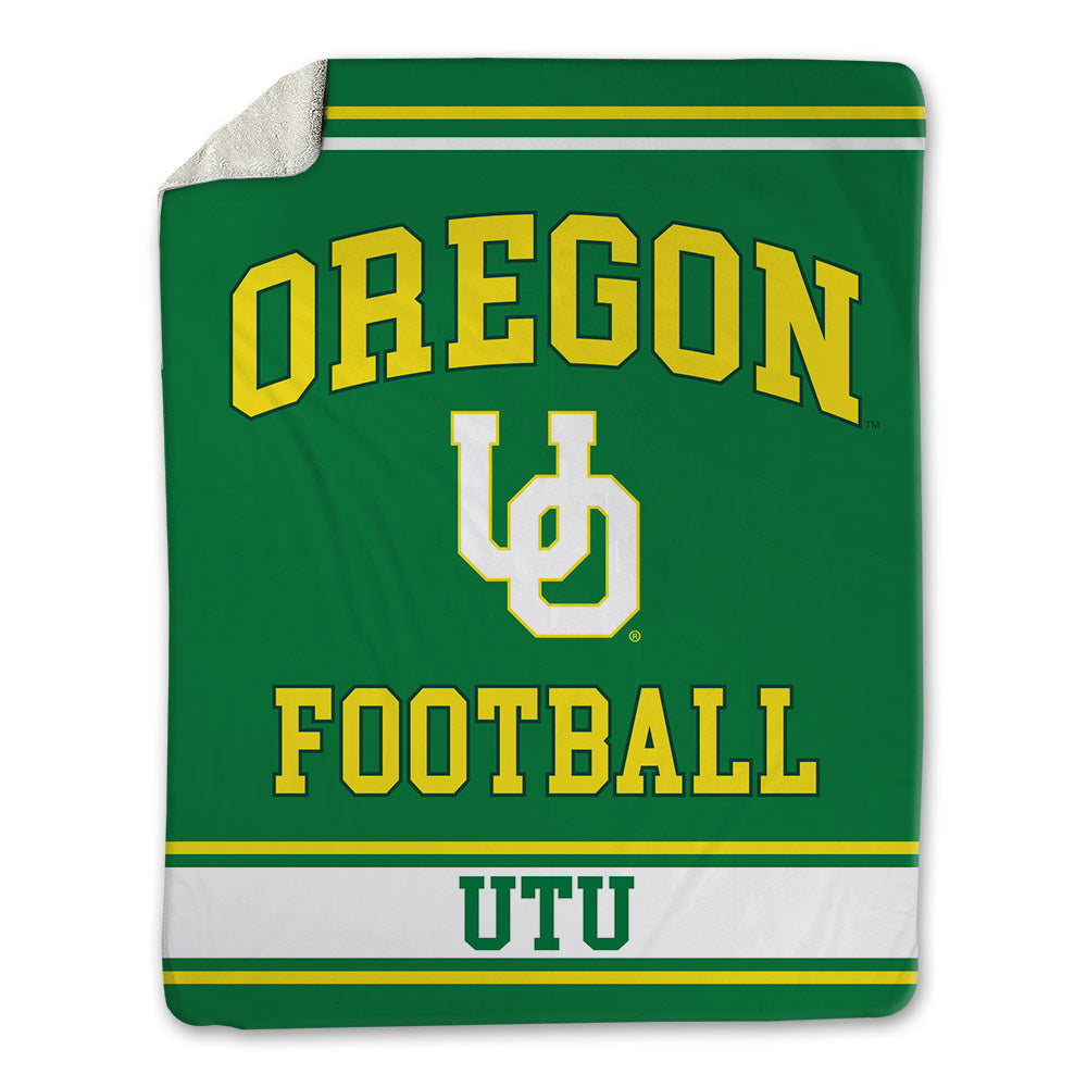 Oregon - NCAA Football : Douglas Utu - Blanket-0