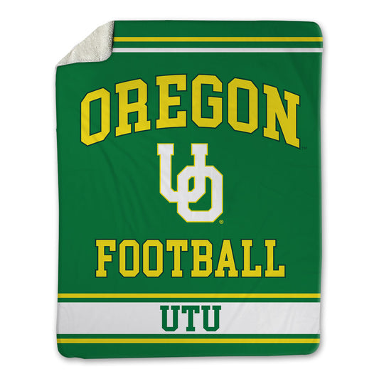 Oregon - NCAA Football : Douglas Utu - Blanket-0