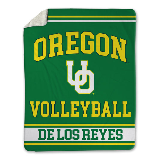 Oregon - NCAA Women's Volleyball : Maya De Los Reyes - Blanket-0