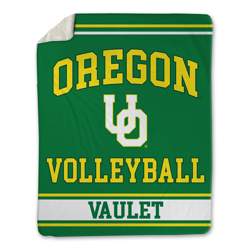 Oregon - NCAA Women's Volleyball : Valentina Vaulet - Blanket-0