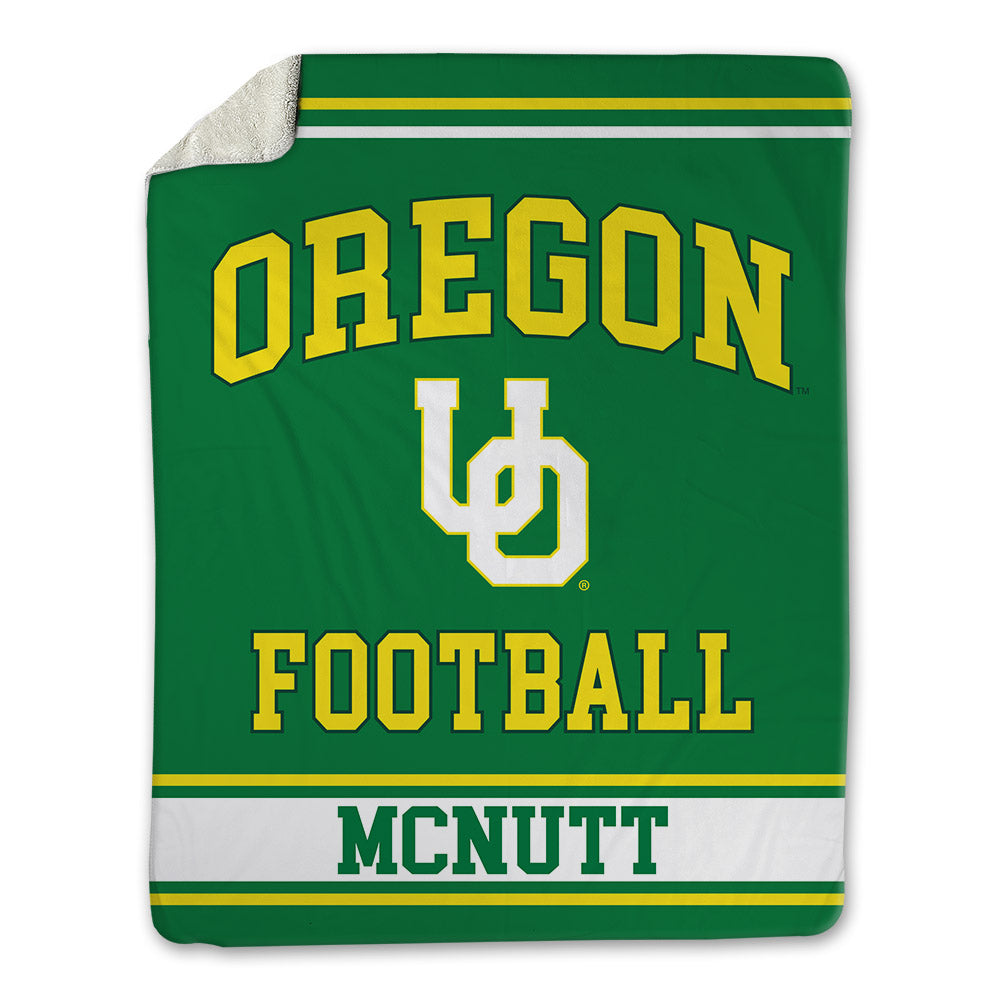 Oregon - NCAA Football : Trey McNutt - Blanket-0