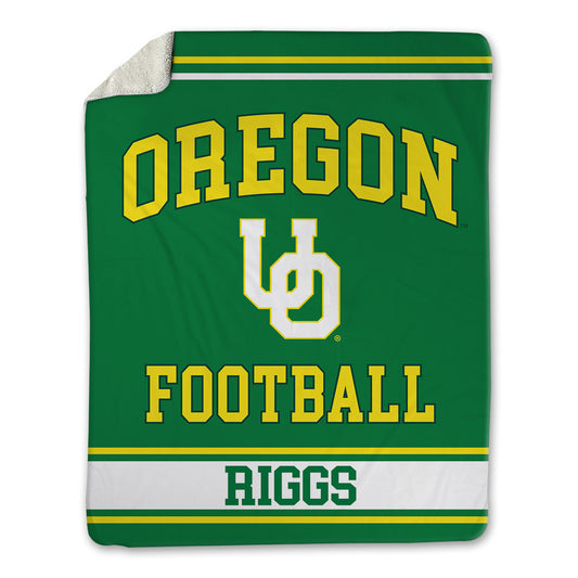 Oregon - NCAA Football : Da'Jaun Riggs - Blanket-0
